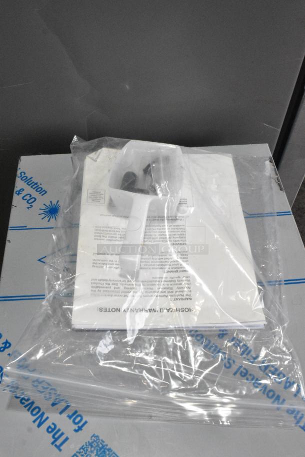 BRAND NEW SCRATCH AND DENT! 2024 Hoshizaki C-80BAJ 14 7/8" ADA Compliant Air Cooled Undercounter Cubelet Ice Machine - 80 lb. 115 Volts, 1 Phase. - Image 4 of 8