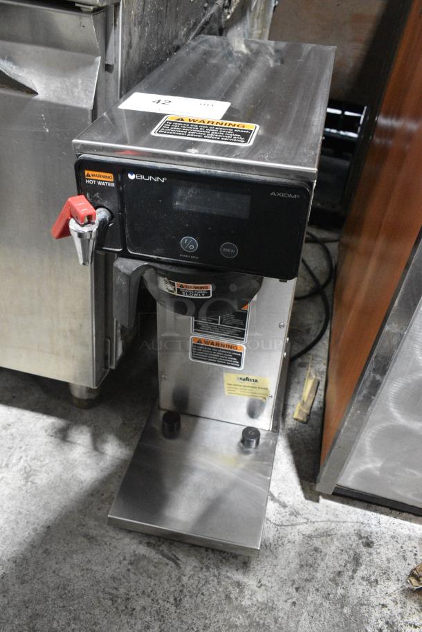 2019 Bunn AXIOM-DV-APS Stainless Steel Commercial Countertop Iced Tea Machine w/ Hot Water Dispenser. 120 Volts, 1 Phase. - Image 1 of 7