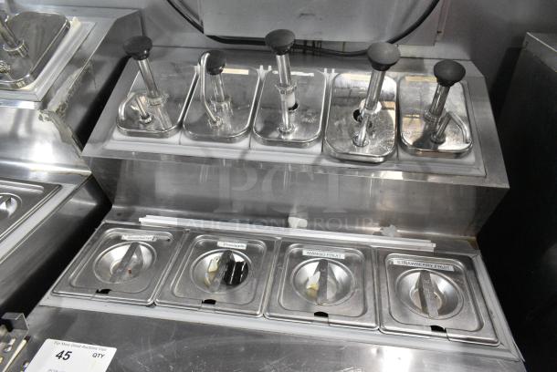 Silver King SKF2A Stainless Steel Commercial Prep Table w/ Topping Rail. 115 Volts, 1 Phase. Tested and Working! - Image 3 of 8