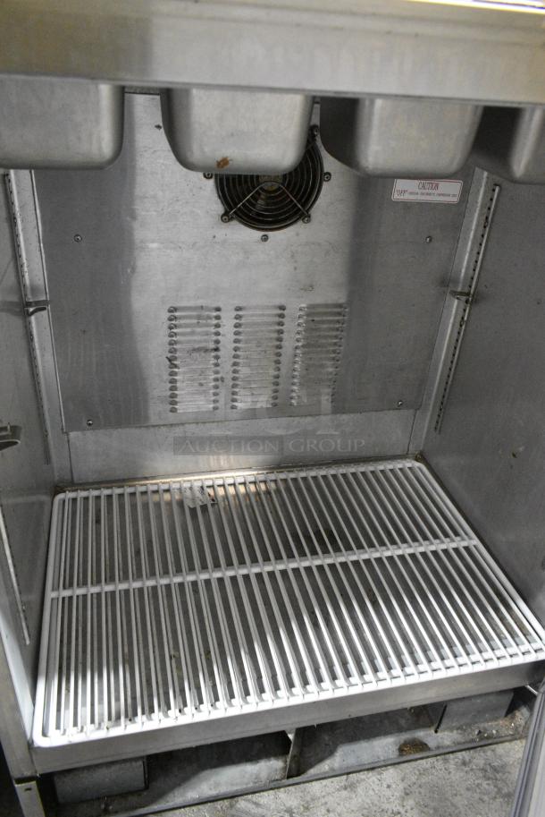 Silver King SKF2A Stainless Steel Commercial Prep Table w/ Topping Rail. 115 Volts, 1 Phase. Tested and Working! - Image 5 of 8