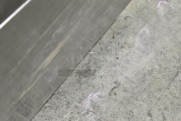 Silver King SKF2A Stainless Steel Commercial Prep Table w/ Topping Rail. 115 Volts, 1 Phase. Tested and Working! - Image 8 of 8