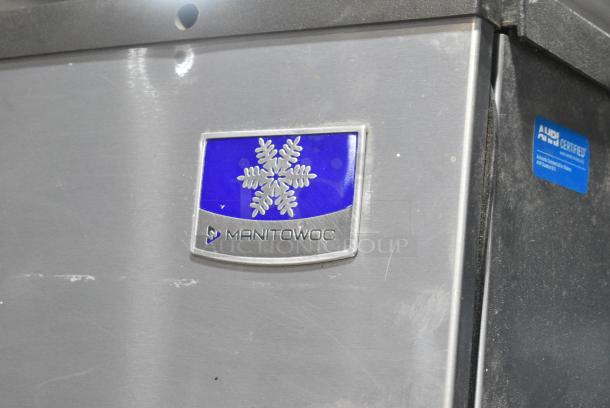 Manitowoc IDT0750W-261 Stainless Steel Commercial Ice Machine Head on MGR Commercial Ice Machine. 208-230 Volts, 1 Phase. - Image 3 of 7