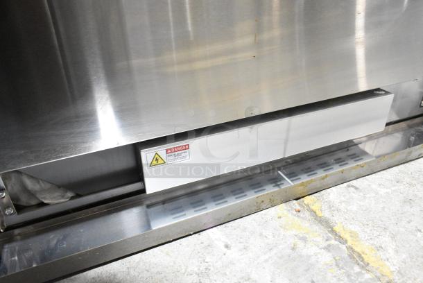 BRAND NEW SCRATCH AND DENT! Cookline Stainless Steel Commercial 6 Burner Electric Powered Hot Plate Range w/ Oven and Back Splash. 240 Volts, 3 Phase. - Image 12 of 15