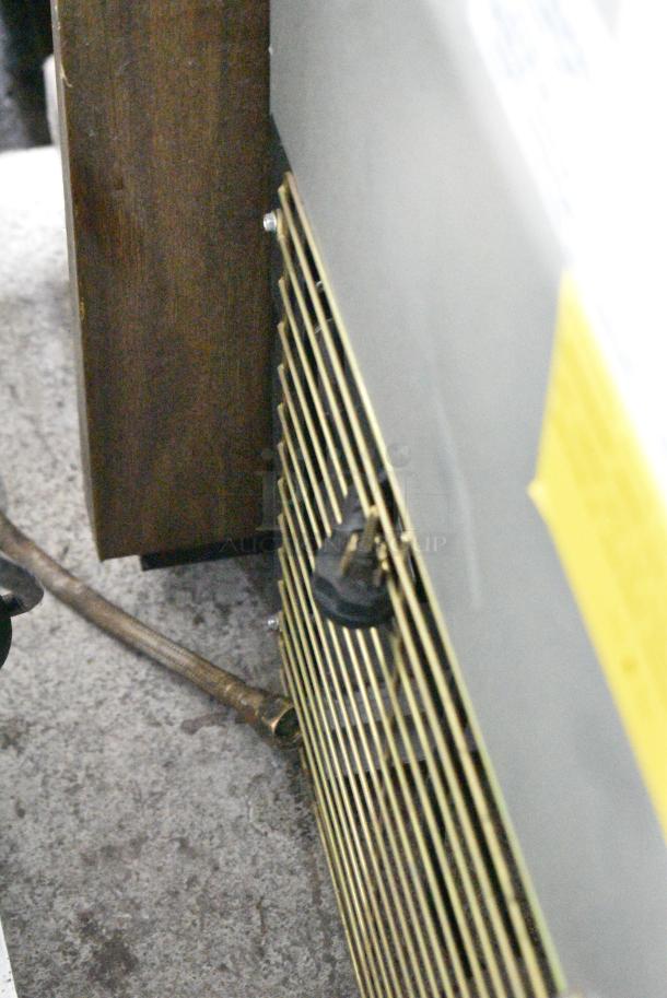 Imbera G319 Metal Commercial Single Door Reach In Cooler Merchandiser w/ Poly Coated Racks. 115 Volts, 1 Phase. Tested and Powers On But Does Not Get Cold - Image 6 of 6