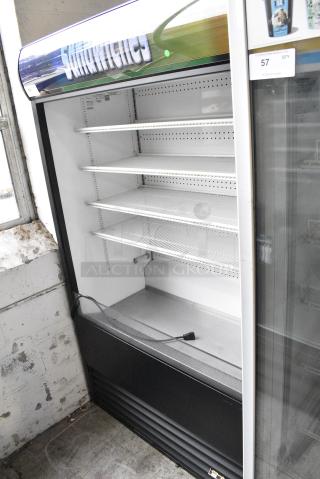 True TAC-48 Metal Commercial Open Grab N Go Merchandiser. 208-230 Volts, 1 Phase.