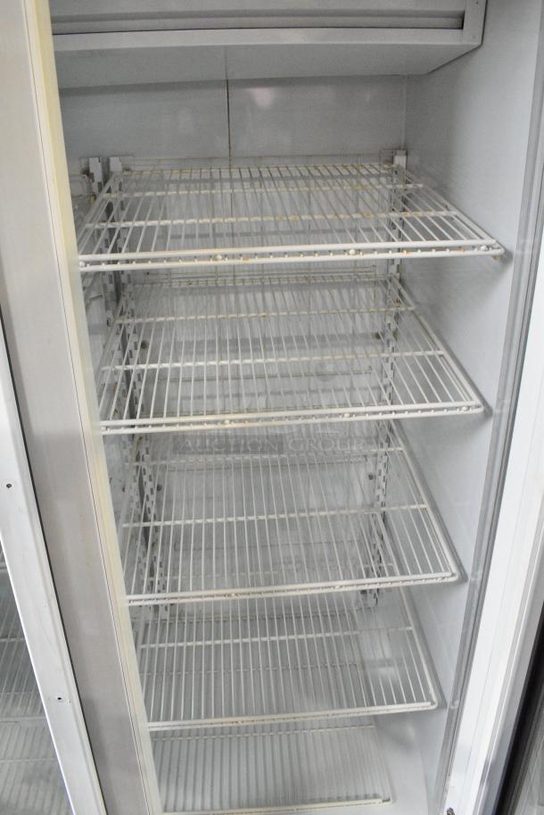 Global ULG80 Metal Commercial 3 Door Reach In Freezer Merchandiser w/ Poly Coated Racks. 115/208-230 Volts, 1 Phase. - Image 6 of 9