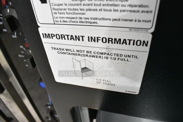 General Electric GE ZCGS150RSS-00 Stainless Steel Commercial Undercounter Trash Compactor. 120 Volts, 1 Phase. - Image 7 of 9