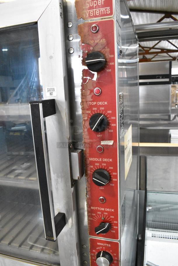 Super Systems OP-3 Stainless Steel Commercial Electric Powered Oven Proofer on Commercial Casters. 120/208 Volts, 1 Phase. - Image 5 of 10