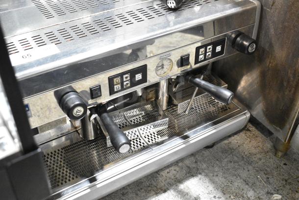 2023 Lavazza EVD./2N-LA Stainless Steel Commercial Countertop 2 Group Espresso Machine w/ 5 Portafilters. 230 Volts. - Image 2 of 9