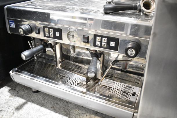 2023 Lavazza EVD./2N-LA Stainless Steel Commercial Countertop 2 Group Espresso Machine w/ 5 Portafilters. 230 Volts. - Image 3 of 9