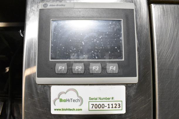 Biohitech Sprout Stainless Steel Commercial Food Waste Biodigester on Commercial Casters. 115 Volts, 1 Phase. Tested and Working! - Image 3 of 12