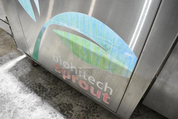 Biohitech Sprout Stainless Steel Commercial Food Waste Biodigester on Commercial Casters. 115 Volts, 1 Phase. Tested and Working! - Image 6 of 12