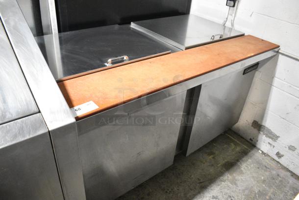 Continental SW60-24M Stainless Steel Commercial Prep Table on Commercial Casters. 115 Volts, 1 Phase. Tested and Working! - Image 2 of 10