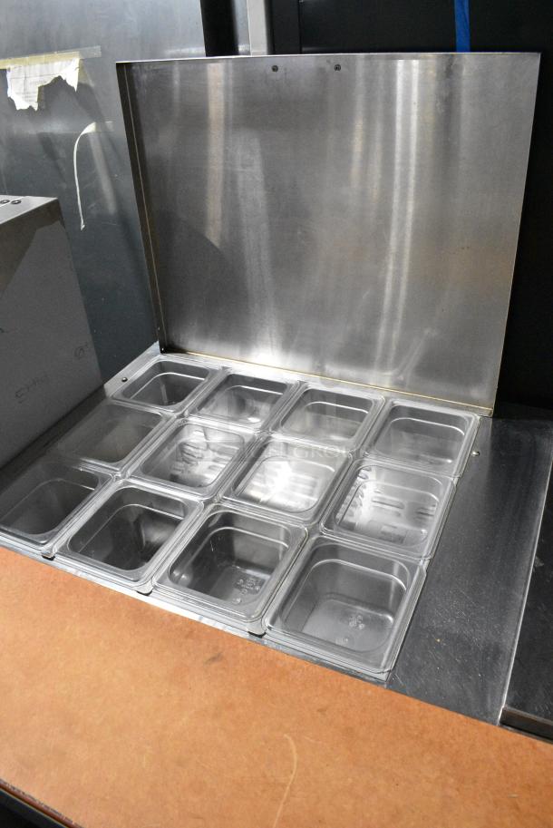 Continental SW60-24M Stainless Steel Commercial Prep Table on Commercial Casters. 115 Volts, 1 Phase. Tested and Working! - Image 3 of 10