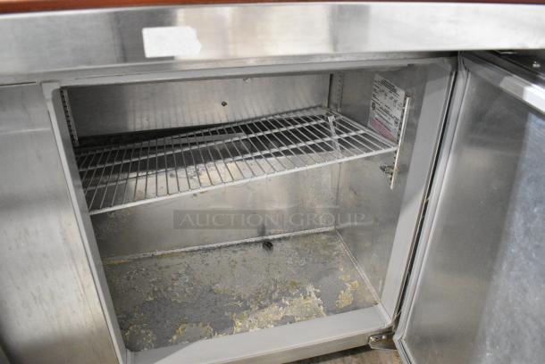 Continental SW60-24M Stainless Steel Commercial Prep Table on Commercial Casters. 115 Volts, 1 Phase. Tested and Working! - Image 6 of 10
