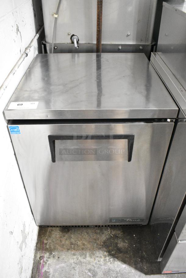 True TUC-24-HC Stainless Steel Commercial Single Door Undercounter Cooler. 115 Volts, 1 Phase. Tested and Working! - Image 1 of 8