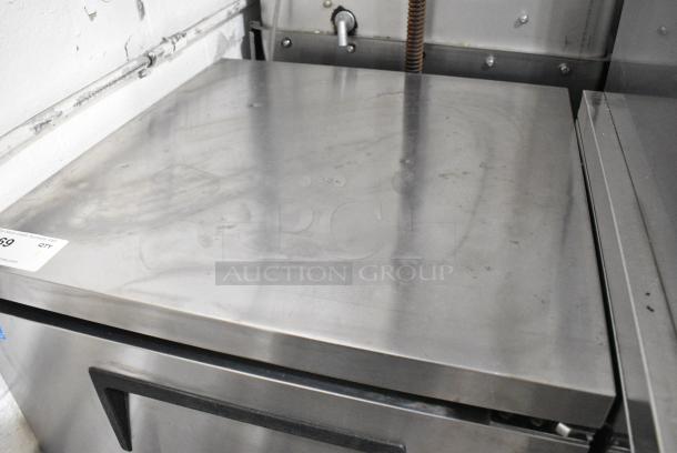 True TUC-24-HC Stainless Steel Commercial Single Door Undercounter Cooler. 115 Volts, 1 Phase. Tested and Working! - Image 3 of 8