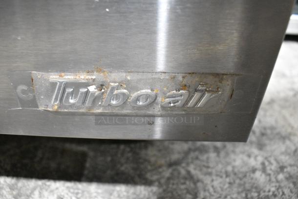 Turbo Air  PST-72-30-D6-N Stainless Steel Commercial Prep Table w/ 6 Drawers. 115 Volts, 1 Phase. Tested and Working! - Image 3 of 10
