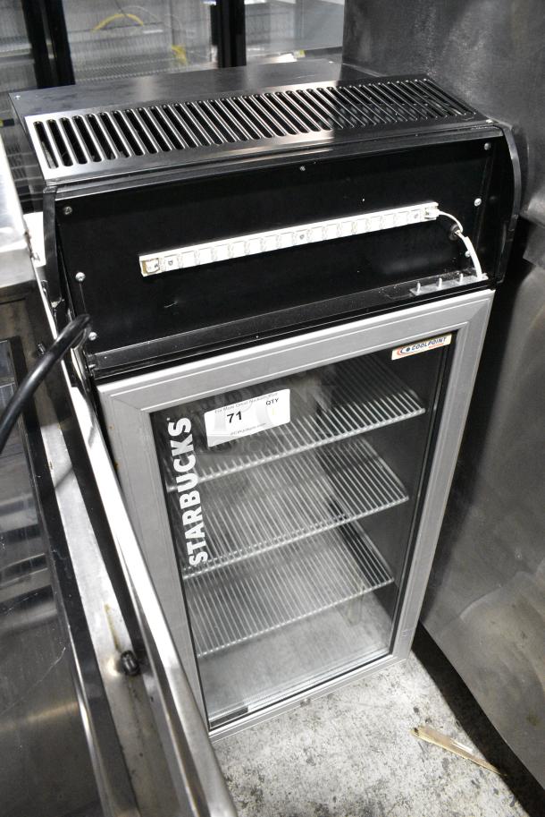 Starbucks CTB120 Metal Mini Cooler Merchandiser. 115 Volts, 1 Phase. Tested and Working! - Image 2 of 7