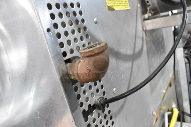 2 Southbend GB/25CCH / Blodgett Zephaire-200-G Stainless Steel Commercial Natural Gas Powered Full Size Convection Oven w/ View Through Doors, Metal Oven Racks and Thermostatic Controls on Commercial Casters. 2 Times Your Bid! - Image 12 of 15