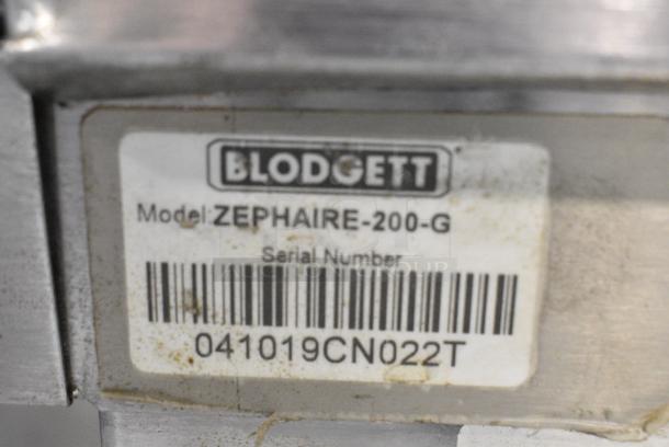 2 Southbend GB/25CCH / Blodgett Zephaire-200-G Stainless Steel Commercial Natural Gas Powered Full Size Convection Oven w/ View Through Doors, Metal Oven Racks and Thermostatic Controls on Commercial Casters. 2 Times Your Bid! - Image 15 of 15