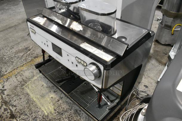 2018 Schaerer Barista Metal Commercial Countertop 2 Group Automatic Espresso Machine w/ 2 Hoppers and 2 Portafilters. 208-240 Volts, 1 Phase. - Image 3 of 9