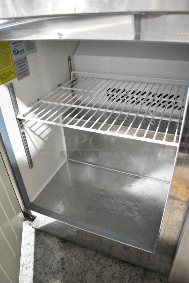 Central 69K-053 Stainless Steel Commercial 2 Door Undercounter Cooler. 115 Volts, 1 Phase. Tested and Powers On But Does Not Get Cold - Image 4 of 9