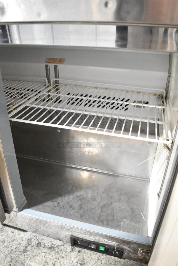 Central 69K-053 Stainless Steel Commercial 2 Door Undercounter Cooler. 115 Volts, 1 Phase. Tested and Powers On But Does Not Get Cold - Image 5 of 9