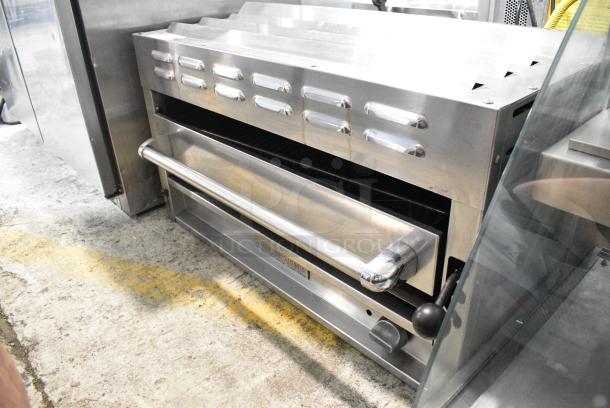 American Range Stainless Steel Commercial Gas Powered Cheese Melter. - Image 3 of 8