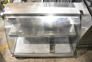 Hatco Metal Commercial Countertop 2 Tier Warming Display Merchandiser. Tested and Working!