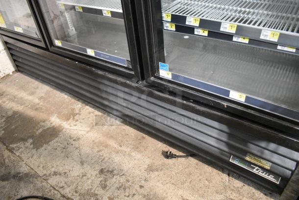 2018 True GDM-72-HC Metal Commercial 3 Door Reach In Cooler Merchandiser w/ Poly Coated Racks. 115 Volts, 1 Phase. Tested and Working! - Image 3 of 10