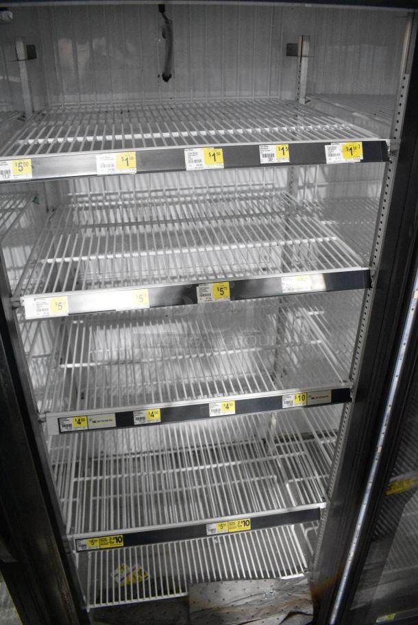2018 True GDM-72-HC Metal Commercial 3 Door Reach In Freezer Merchandiser w/ Poly Coated Racks. 115/208-230 Volts, 1 Phase. Tested and Working! - Image 8 of 12