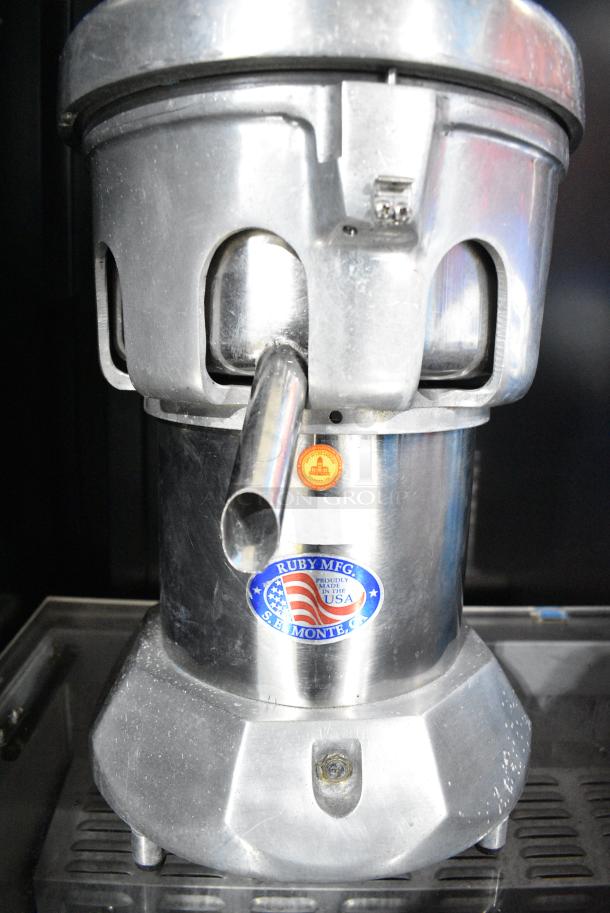 Ruby 2000 Metal Commercial Countertop Juicer. 115 Volts, 1 Phase. Cannot Test Due To Missing Power Cord - Image 6 of 6