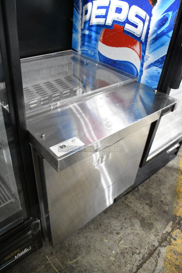 Continental SW27-12M Stainless Steel Commercial Prep Table on Commercial Casters. 115 Volts, 1 Phase. Tested and Working! - Image 2 of 11