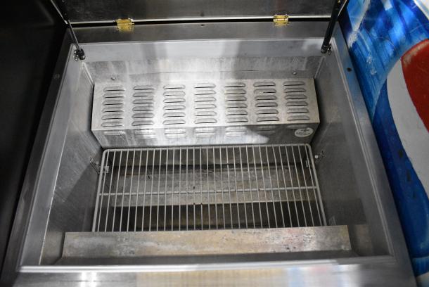 Continental SW27-12M Stainless Steel Commercial Prep Table on Commercial Casters. 115 Volts, 1 Phase. Tested and Working! - Image 7 of 11