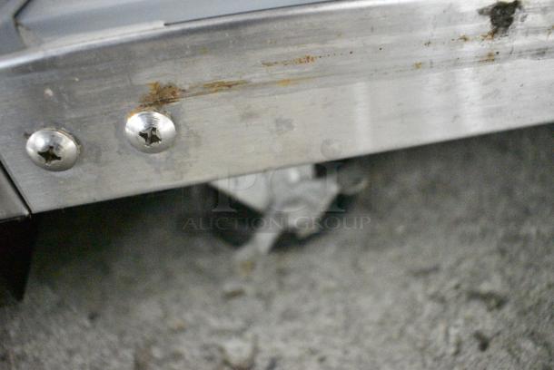 Continental SW27-12M Stainless Steel Commercial Prep Table on Commercial Casters. 115 Volts, 1 Phase. Tested and Working! - Image 9 of 11