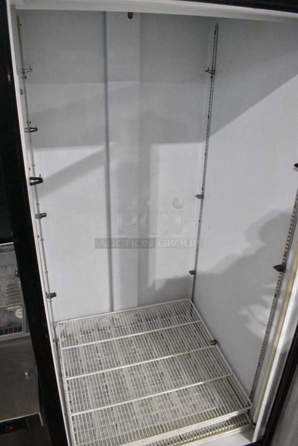 Beverage Air MT27 Metal Commercial Single Door Reach In Cooler Merchandiser w/ Poly Coated Racks. 115 Volts, 1 Phase. Cannot Test Due To Cut Power Cord - Image 6 of 8