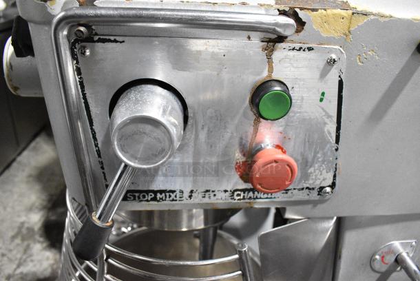 Metal Commercial Floor Style Planetary Dough Mixer w/ Stainless Steel Mixing Bowl, Bowl Guard. 110 Volts, 1 Phase. Tested and Does Not Power On - Image 4 of 8