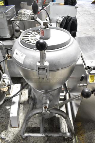 Hobart VCM25 Metal Commercial Floor Style Vertical Cutter Mixer. 220 Volts, 3 Phase.