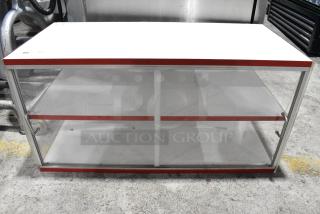 Countertop Dry Merchandiser Display Case.