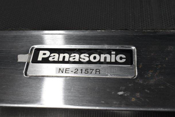 Panasonic NE-2157R Stainless Steel Commercial Countertop Microwave Oven. - Image 5 of 8