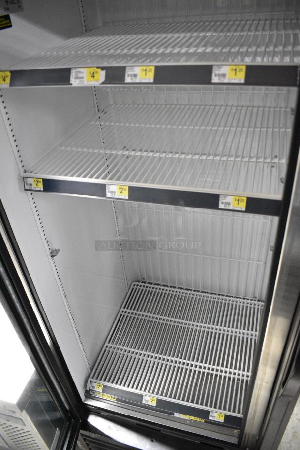 2018 True GDM-72F-HC Metal Commercial 3 Door Reach In Freezer Merchandiser w/ Poly Coated Racks. 115/208-230 Volts, 1 Phase. Tested and Working! - Image 7 of 11