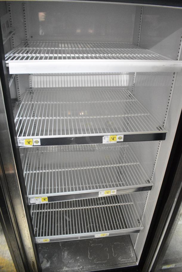 2018 True GDM-72-HC Metal Commercial 3 Door Reach In Cooler Merchandiser w/ Poly Coated Racks. 115/208-230 Volts, 1 Phase. Tested and Working! - Image 10 of 12