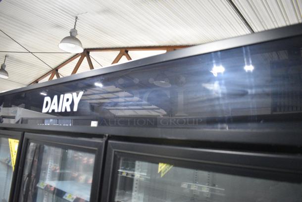2018 True GDM-72-HC Metal Commercial 3 Door Reach In Cooler Merchandiser w/ Poly Coated Racks. 115/208-230 Volts, 1 Phase. Tested and Working! - Image 2 of 8