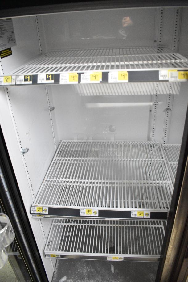 2018 True GDM-72-HC Metal Commercial 3 Door Reach In Cooler Merchandiser w/ Poly Coated Racks. 115/208-230 Volts, 1 Phase. Tested and Working! - Image 4 of 8