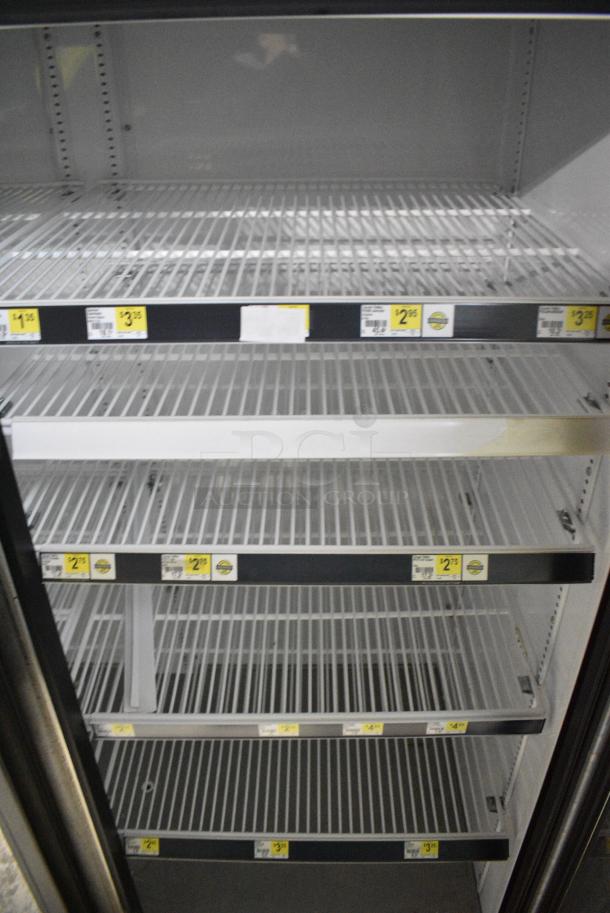 2018 True GDM-72-HC Metal Commercial 3 Door Reach In Cooler Merchandiser w/ Poly Coated Racks. 115/208-230 Volts, 1 Phase. Tested and Working! - Image 6 of 8