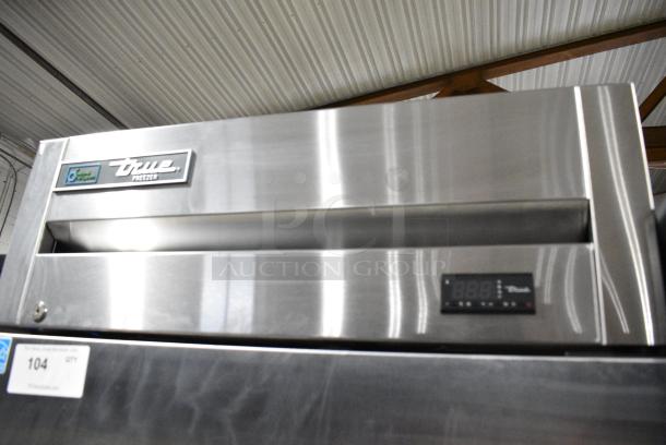 2019 True T-23F-HC Stainless Steel Commercial Single Door Reach In Freezer w/ Poly Coated Racks on Commercial Casters. 115 Volts, 1 Phase. Tested and Working! - Image 3 of 8