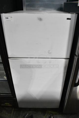Hotpoint Cooler w/ Freezer. 115 Volts, 1 Phase. Cannot Test Due To Cut Power Cord