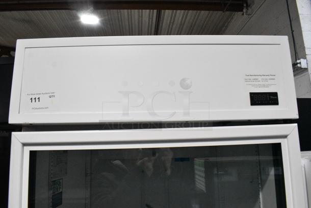 2021 True TSCI-600R-G-PH Metal Commercial Single Door Reach In Cooler Merchandiser w/ Poly Coated Racks. 115 Volts, 1 Phase. Tested and Working! - Image 3 of 8
