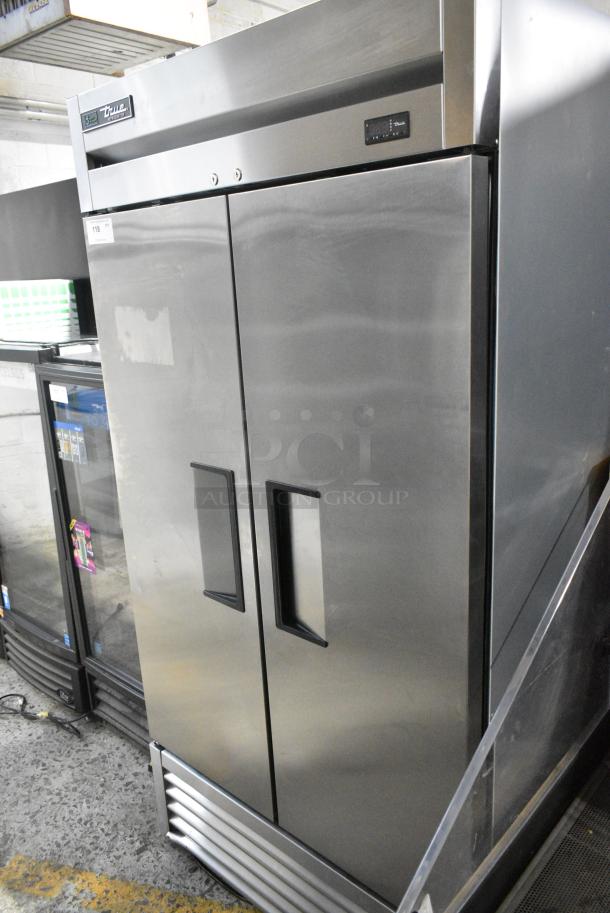 2019 True T-35-HC Stainless Steel Commercial 2 Door Reach In Cooler. 115 Volts, 1 Phase. Tested and Does Not Power On - Image 2 of 7